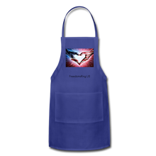 Load image into Gallery viewer, A PATRIOT&#39;S HANDS - Adjustable Apron - royal blue
