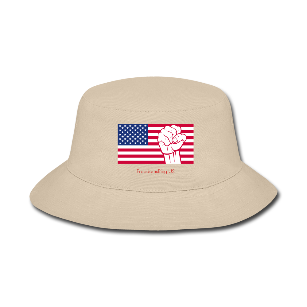 USA STRONG - Bucket Hat - cream