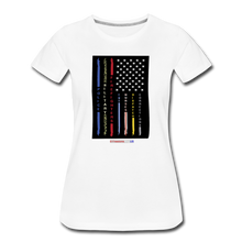 Load image into Gallery viewer, THIN LINES - Women’s Premium T-Shirt - white
