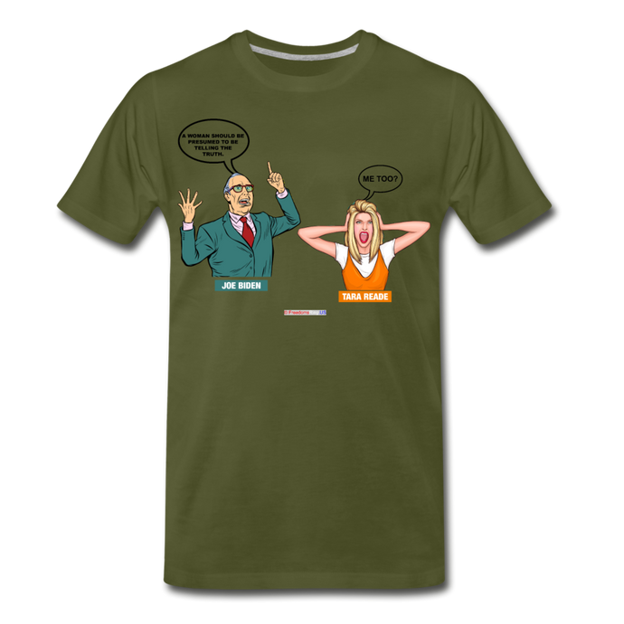 ME TOO? - Men's Premium T-Shirt - olive green