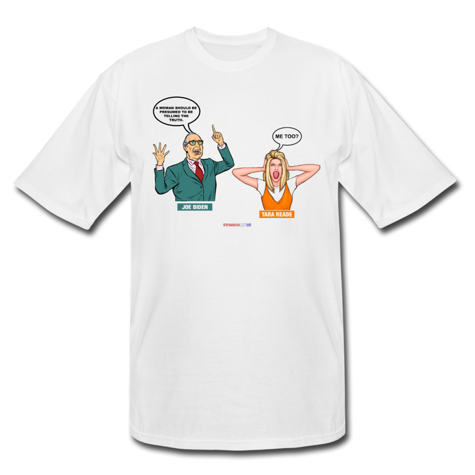 ME TOO? - Men's Tall T-Shirt - white