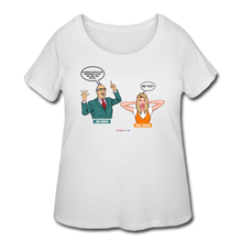 Load image into Gallery viewer, ME TOO? - Women’s Curvy T-Shirt - white
