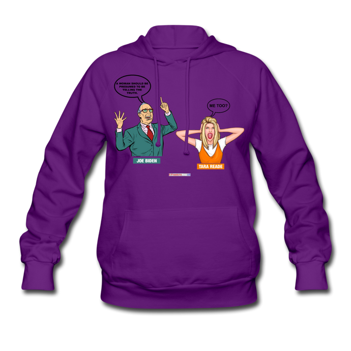 ME TOO? - Women's Hoodie - purple