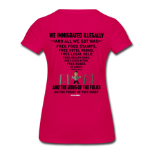 Load image into Gallery viewer, ALL WE GOT - Women’s Premium T-Shirt - dark pink
