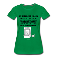 Load image into Gallery viewer, ALL WE GOT - Women’s Premium T-Shirt - kelly green
