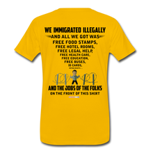 Load image into Gallery viewer, ALL WE GOT - Men&#39;s Premium T-Shirt - sun yellow
