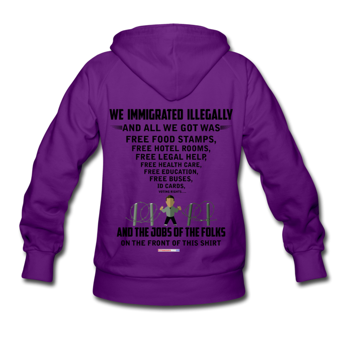 ALL WE GOT - Women's Hoodie - purple