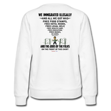 Load image into Gallery viewer, ALL WE GOT - Women’s Premium Sweatshirt - white
