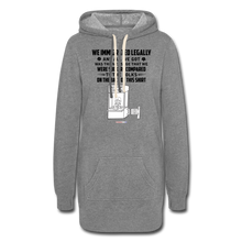 Load image into Gallery viewer, ALL WE GOT - Women&#39;s Hoodie Dress - heather gray
