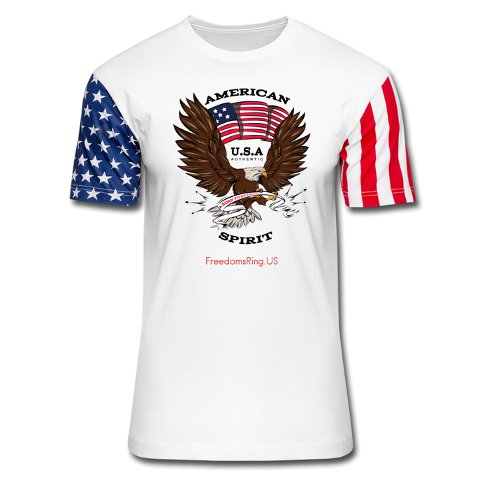 AMERICAN SPIRIT - Stars & Stripes T-Shirt - white