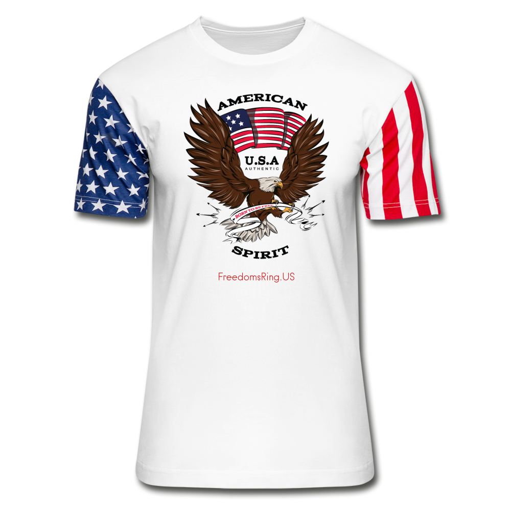 AMERICAN SPIRIT - Stars & Stripes T-Shirt - white