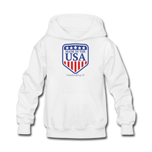 Load image into Gallery viewer, MADE IN THE USA - Kids&#39; Hoodie - white
