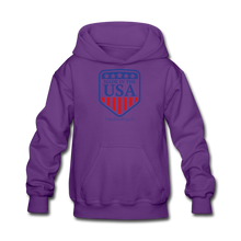 Load image into Gallery viewer, MADE IN THE USA - Kids&#39; Hoodie - purple
