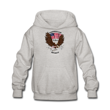 Load image into Gallery viewer, AMERICAN SPIRIT - Kids&#39; Hoodie - heather gray
