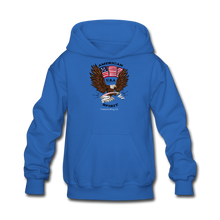 Load image into Gallery viewer, AMERICAN SPIRIT - Kids&#39; Hoodie - royal blue
