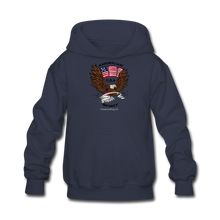 Load image into Gallery viewer, AMERICAN SPIRIT - Kids&#39; Hoodie - navy
