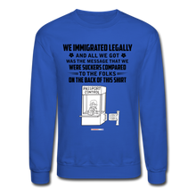 Load image into Gallery viewer, ALL WE GOT - Crewneck Sweatshirt - royal blue
