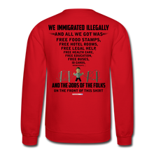 Load image into Gallery viewer, ALL WE GOT - Crewneck Sweatshirt - red
