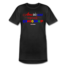 Load image into Gallery viewer, AMERICANS AGAINST CENSORSHIP - Men’s Long Body Urban Tee - black
