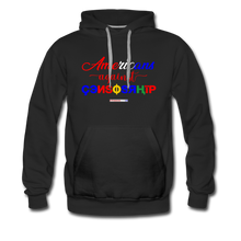 Load image into Gallery viewer, AMERICANS AGAINST CENSORSHIP - Men’s Premium Hoodie - black
