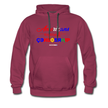 Load image into Gallery viewer, AMERICANS AGAINST CENSORSHIP - Men’s Premium Hoodie - burgundy
