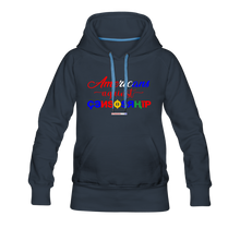 Load image into Gallery viewer, AMERICANS AGAINST CENSORSHIP - Women’s Premium Hoodie - navy
