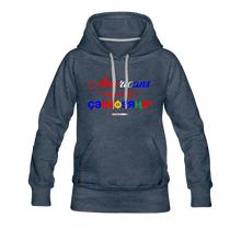 Load image into Gallery viewer, AMERICANS AGAINST CENSORSHIP - Women’s Premium Hoodie - heather denim
