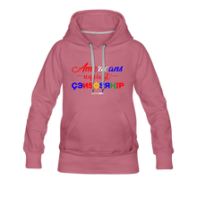 Load image into Gallery viewer, AMERICANS AGAINST CENSORSHIP - Women’s Premium Hoodie - mauve
