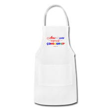 Load image into Gallery viewer, AMERICANS AGAINST CENSORSHIP - Adjustable Apron - white
