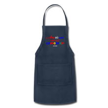 Load image into Gallery viewer, AMERICANS AGAINST CENSORSHIP - Adjustable Apron - navy
