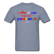 Load image into Gallery viewer, AMERIKA&#39;S NEW HOME PAGE - Unisex ComfortWash Garment Dyed T-Shirt - blue
