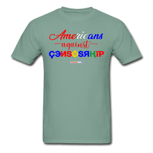 Load image into Gallery viewer, AMERIKA&#39;S NEW HOME PAGE - Unisex ComfortWash Garment Dyed T-Shirt - seafoam green
