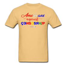 Load image into Gallery viewer, AMERIKA&#39;S NEW HOME PAGE - Unisex ComfortWash Garment Dyed T-Shirt - light yellow
