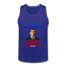 Load image into Gallery viewer, AMERIKA&#39;S NEW HOME PAGE - Men’s Premium Tank - royal blue
