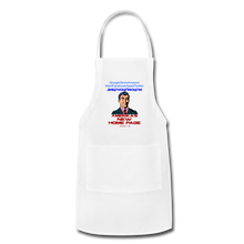 Load image into Gallery viewer, AMERIKA&#39;S NEW HOME PAGE - Adjustable Apron - white
