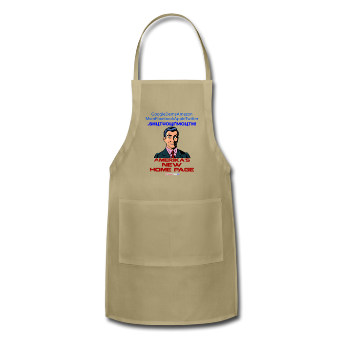 AMERIKA'S NEW HOME PAGE - Adjustable Apron - khaki