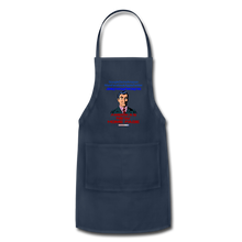 Load image into Gallery viewer, AMERIKA&#39;S NEW HOME PAGE - Adjustable Apron - navy
