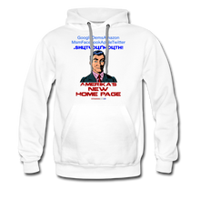 Load image into Gallery viewer, AMERIKA&#39;S NEW HOME PAGE - Men’s Premium Hoodie - white
