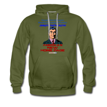 Load image into Gallery viewer, AMERIKA&#39;S NEW HOME PAGE - Men’s Premium Hoodie - olive green
