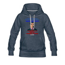 Load image into Gallery viewer, AMERIKA&#39;S NEW HOME PAGE - Women’s Premium Hoodie - heather denim
