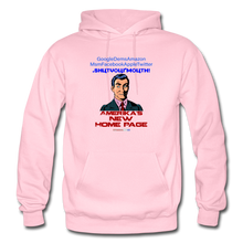 Load image into Gallery viewer, AMERIKA&#39;S NEW HOME PAGE - Gildan Heavy Blend Adult Hoodie - light pink
