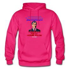 Load image into Gallery viewer, AMERIKA&#39;S NEW HOME PAGE - Gildan Heavy Blend Adult Hoodie - fuchsia
