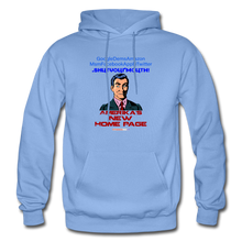 Load image into Gallery viewer, AMERIKA&#39;S NEW HOME PAGE - Gildan Heavy Blend Adult Hoodie - carolina blue
