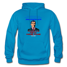 Load image into Gallery viewer, AMERIKA&#39;S NEW HOME PAGE - Gildan Heavy Blend Adult Hoodie - turquoise
