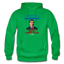 Load image into Gallery viewer, AMERIKA&#39;S NEW HOME PAGE - Gildan Heavy Blend Adult Hoodie - kelly green
