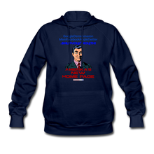 Load image into Gallery viewer, AMERIKA&#39;S NEW HOME PAGE - Women&#39;s Hoodie - navy
