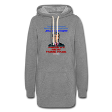 Load image into Gallery viewer, AMERIKA&#39;S NEW HOME PAGE - Women&#39;s Hoodie Dress - heather gray
