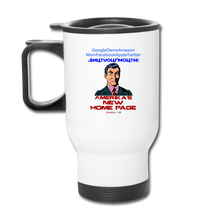 Load image into Gallery viewer, AMERIKA&#39;S NEW HOME PAGE - Travel Mug - white
