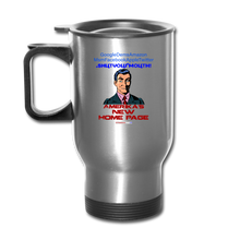 Load image into Gallery viewer, AMERIKA&#39;S NEW HOME PAGE - Travel Mug - silver
