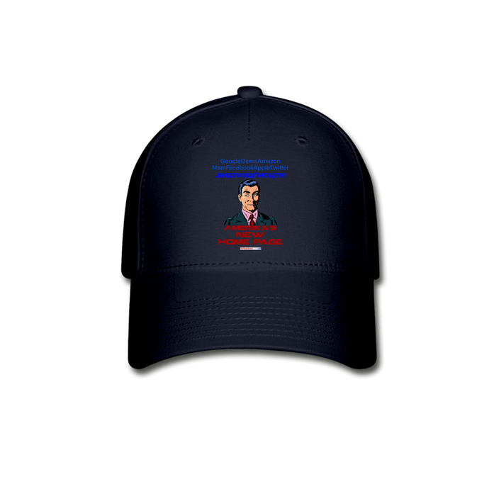 AMERIKA'S NEW HOME PAGE - Baseball Cap - navy